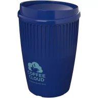   Cana de voiaj, Everestus, 2610E18471, 350 ml, 13x8.6 cm, Plastic, Polipropilena, Albastru