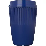   Cana de voiaj, Everestus, 2610E18471, 350 ml, 13x8.6 cm, Plastic, Polipropilena, Albastru