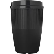   Cana de voiaj, Everestus, 2610E18472, 350 ml, 13x8.6 cm, Plastic, Polipropilena, Negru