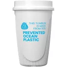 Cana de voiaj, Everestus, 2610E18452, 350 ml, 13.2x86 cm, Plastic, Polipropilena, Alb