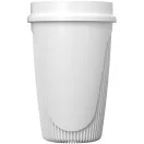 Cana de voiaj, Everestus, 2610E18452, 350 ml, 13.2x86 cm, Plastic, Polipropilena, Alb