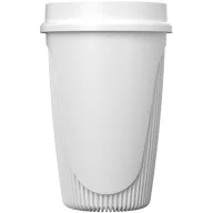   Cana de voiaj, Everestus, 2610E18452, 350 ml, 13.2x86 cm, Plastic, Polipropilena, Alb