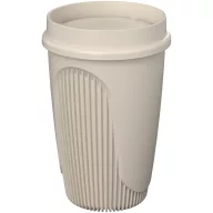   Cana de voiaj, Everestus, 2610E18453, 350 ml, 13.2x86 cm, Plastic, Polipropilena, Crem Bej Sandstone
