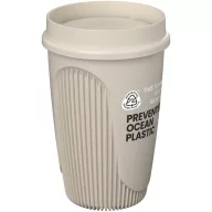   Cana de voiaj, Everestus, 2610E18453, 350 ml, 13.2x86 cm, Plastic, Polipropilena, Crem Bej Sandstone