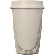   Cana de voiaj, Everestus, 2610E18453, 350 ml, 13.2x86 cm, Plastic, Polipropilena, Crem Bej Sandstone