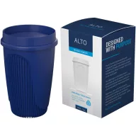   Cana de voiaj, Everestus, 2610E18454, 350 ml, 13.2x86 cm, Plastic, Polipropilena, Albastru