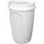 Cana de voiaj, Everestus, 2610E18455, 350 ml, 13.2x8.6 cm, Plastic, Polipropilena, Alb