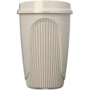 Cana de voiaj, Everestus, 2610E18456, 350 ml, 13.2x8.6 cm, Plastic, Polipropilena, Crem Bej Sandstone