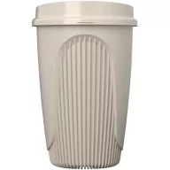   Cana de voiaj, Everestus, 2610E18456, 350 ml, 13.2x8.6 cm, Plastic, Polipropilena, Crem Bej Sandstone