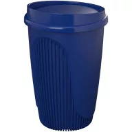   Cana de voiaj, Everestus, 2610E18457, 350 ml, 13.2x8.6 cm, Plastic, Polipropilena, Albastru