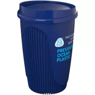   Cana de voiaj, Everestus, 2610E18457, 350 ml, 13.2x8.6 cm, Plastic, Polipropilena, Albastru