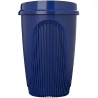   Cana de voiaj, Everestus, 2610E18457, 350 ml, 13.2x8.6 cm, Plastic, Polipropilena, Albastru