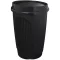 Cana de voiaj, Everestus, 2610E18458, 350 ml, 13.2x8.6 cm, Plastic, Polipropilena, Negru