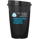 Cana de voiaj, Everestus, 2610E18458, 350 ml, 13.2x8.6 cm, Plastic, Polipropilena, Negru