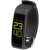 Smartwatch cu termometru, 2401E14930, Prixton, 27.5x7x4 cm, ABS, Silicon, Negru