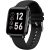 Smartwatch  activity tracker si termometru, 2401E14920, Prixton, 25.5x7.5x4.1 cm, Silicon, Negru