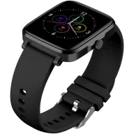   Smartwatch  activity tracker si termometru, 2401E14920, Prixton, 25.5x7.5x4.1 cm, Silicon, Negru