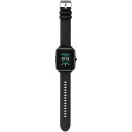 Smartwatch  activity tracker si termometru, 2401E14920, Prixton, 25.5x7.5x4.1 cm, Silicon, Negru
