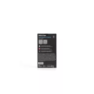   Smartwatch  activity tracker si termometru, 2401E14920, Prixton, 25.5x7.5x4.1 cm, Silicon, Negru