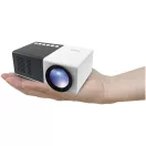 Proiector rezolutie 1080 full HD, 2410E24203, Prixton, 12.7 x 8.8 x 5 cm, Plastic, Negru