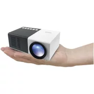   Proiector rezolutie 1080 full HD, 2410E24203, Prixton, 12.7 x 8.8 x 5 cm, Plastic, Negru