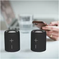   Boxa portabila 20 W, Wireless, 2401E14918, Prixton, 23.5x8.7x8.7 cm, Plastic, Negru