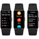 Smartwatch multisport cu gps, 2401E14921, Prixton, 42.8x1.23x2.5 cm, ABS, Negru