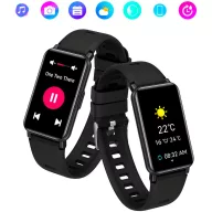   Smartwatch multisport cu gps, 2401E14921, Prixton, 42.8x1.23x2.5 cm, ABS, Negru