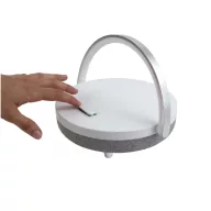   Boxa portabila, 10 W, Wireless, 2410E24520, Prixton, 20.8 x 19.6 x 6 cm, ABS, Alb