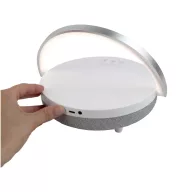   Boxa portabila, 10 W, Wireless, 2410E24520, Prixton, 20.8 x 19.6 x 6 cm, ABS, Alb