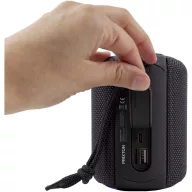   Boxa portabila, 6 W, Wireless, 2410E24522, Prixton, 9 x 11.8 x 9 cm, ABS, Gri