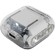   Casti audio, In ear, Prixton, 2601E13156, 12.9x3.85x8.55 cm, Plastic, Alb