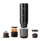 Aparat de cafea portabil, Prixton, 2610E19384, 80 ml, 7.5x25x7.8 cm, ABS, Polipropilena, Negru