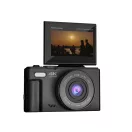 Camera digitala 4K, Prixton, 2610E17899, 11.4x5x6.9 cm, ABS, Sticla, Metal, Negru