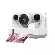   Camera instant pentru copii, Prixton, 2610E17897, 1300 mAh, 7x6.2x10 cm, Policarbonat, ABS, Alb