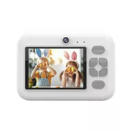   Camera instant pentru copii, Prixton, 2610E17897, 1300 mAh, 7x6.2x10 cm, Policarbonat, ABS, Alb