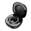 Inel smart, 2509E14907, Prixton, 0.8xØ 2.4 cm, Aluminiu, Negru
