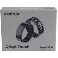   Inel smart touch, Prixton, 2610E17903, 2.39x0.79x2.39 cm, ABS, Negru