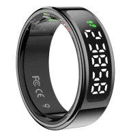   Inel smart touch, Prixton, 2610E17904, 2.39x0.79x2.39 cm, ABS, Negru