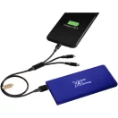 Powerbank 5000 mAh, USB-C, 2401E14972, SCX, 13.8x6.6 cm, Cauciuc, PET, Albastru reflex