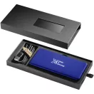 Powerbank 5000 mAh, USB-C, 2401E14972, SCX, 13.8x6.6 cm, Cauciuc, PET, Albastru reflex