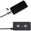 Powerbank 5000 mAh, USB-C, 2401E14973, SCX, 13.8x6.6 cm, Cauciuc, PET, Negru