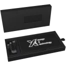 Baterie externa 8000 mAh, USB-C, 2502E14965, SCX, 15.3 x 1.4 x 7.6 cm, ABS, Negru