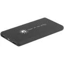 Baterie externa 8000 mAh, USB-C, 2502E14965, SCX, 15.3 x 1.4 x 7.6 cm, ABS, Negru