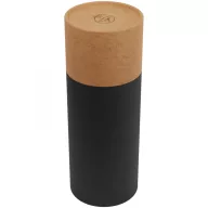   Termos cu senzor de temperatura, SCX, 18SEP4293, 500 ml, 20.8x Ø6.9 cm, Otel, ABS, Bambus, Natur