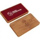 Powerbank 5000 mAh, USB-A, 2401E14974, SCX, 12.5x1.3x6.9 cm, Lemn, ABS, Rosu mid