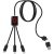 Cablu 5-in-1, SCX, 18SEP2535, 100x1x2 cm, ABS, Plastic, Rosu
