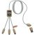 Cablu de incarcare 5-in-1, 2401E14968, SCX, 20x2x8 cm, PET, Bambus, Maro light