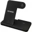 Incarcator wireless, SCX, 2610E18911, 15 W, 19x23x17.5 cm, ABS, Negru
