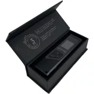   Ruleta mini laser, 2502E15197, SCX, 10.2 x 3 x 4.2 cm, Metal, Negru
